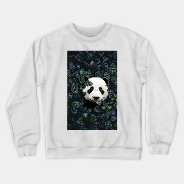 Panda Crewneck Sweatshirt by sherifarts